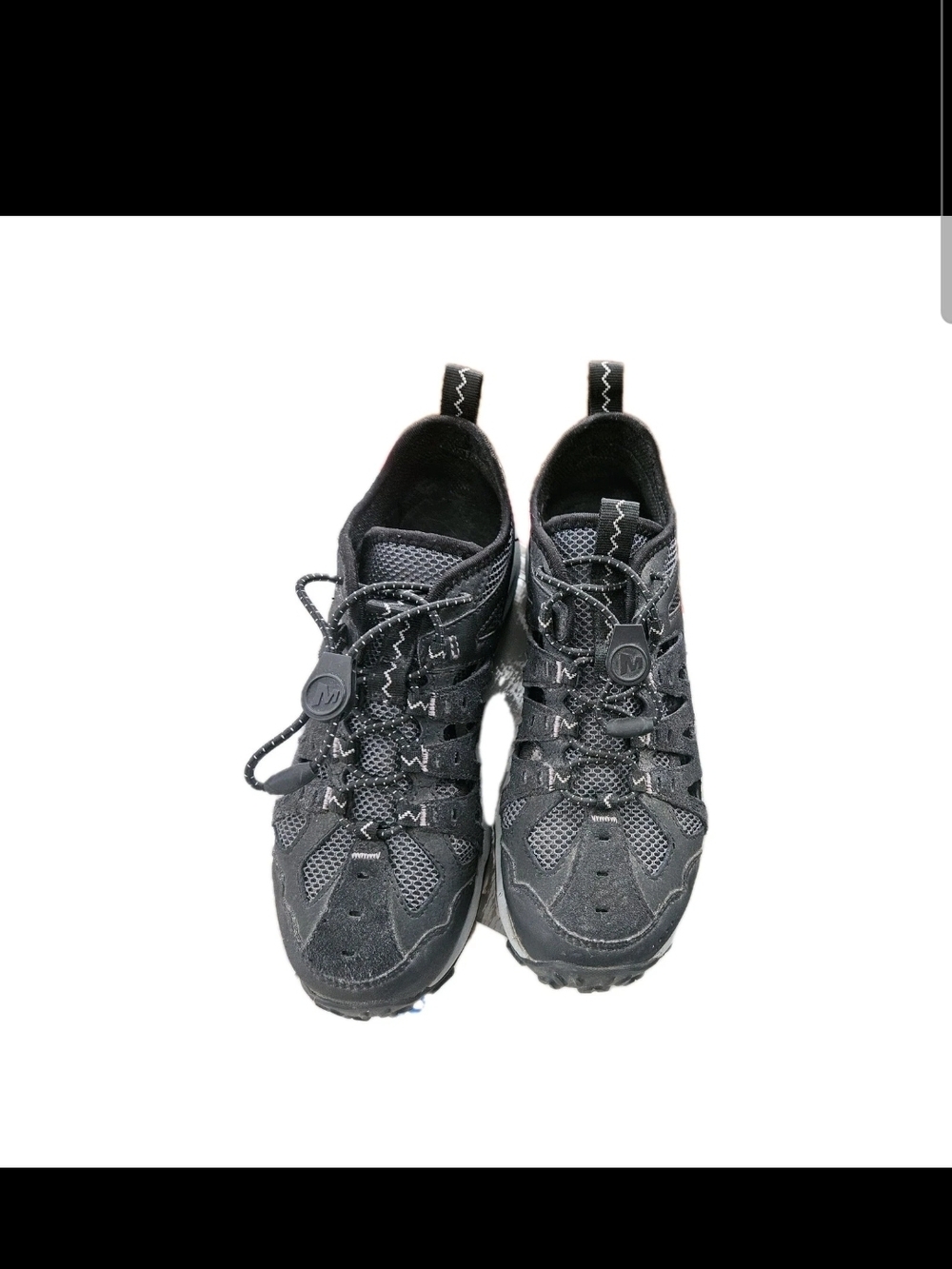 Merrell Women's Black Lightweigt Hiking Shoes J135176 US Sz 7.5 M Width Outdoor